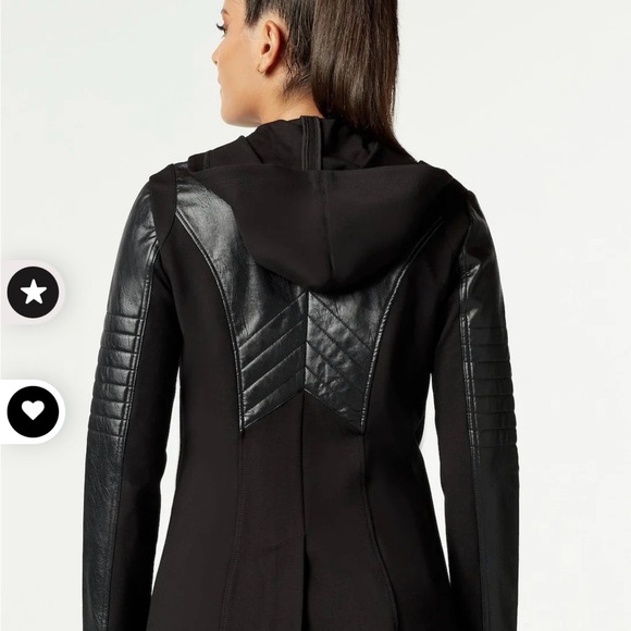 Blank Noir Hooded Blazer Jacket - Picture 4 of 10